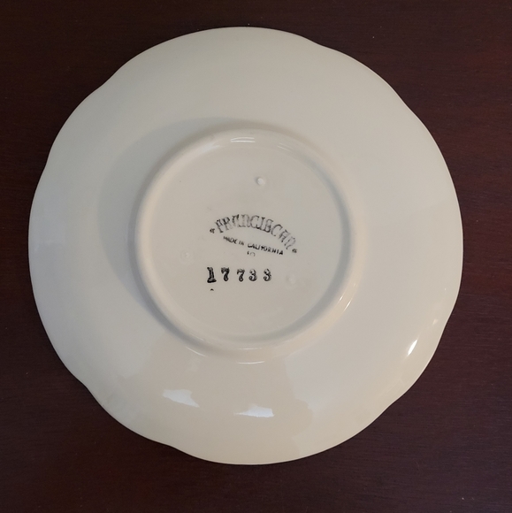 Vintage Franciscan Floral Desert Rose Individual saucers for Tea and Coffee cups - Picture 2 of 2